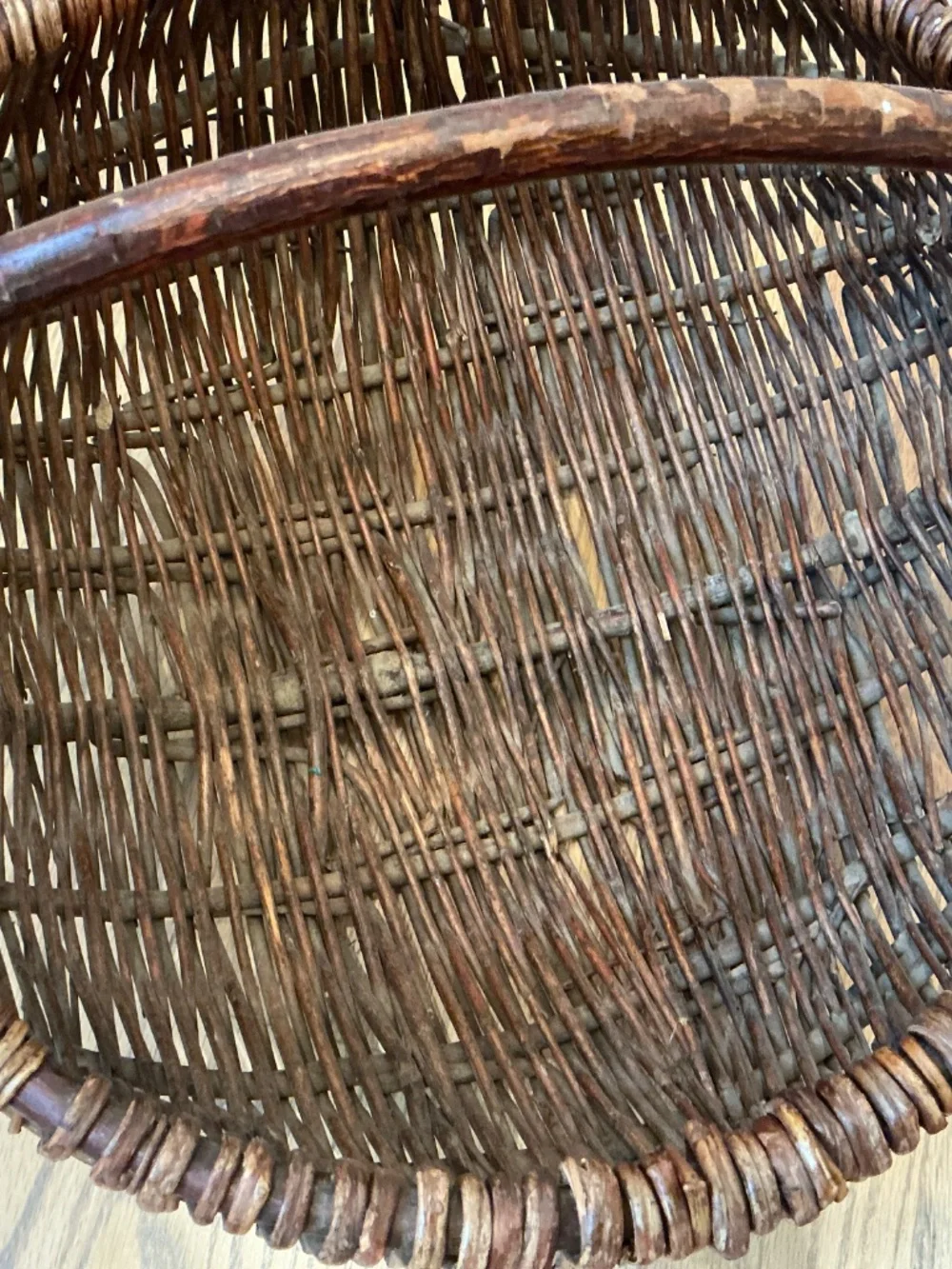 Vintage Weaved Basket